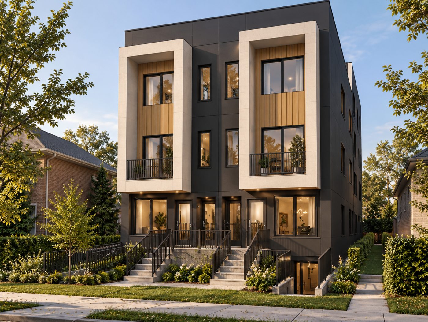 Bendale: rendering of a 12-unit building